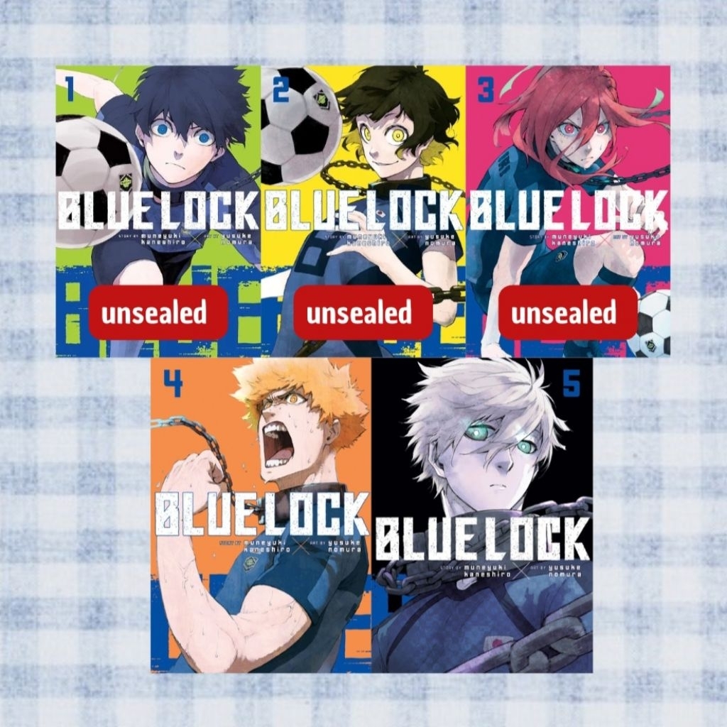 Manga Blue Lock Volume 1–10