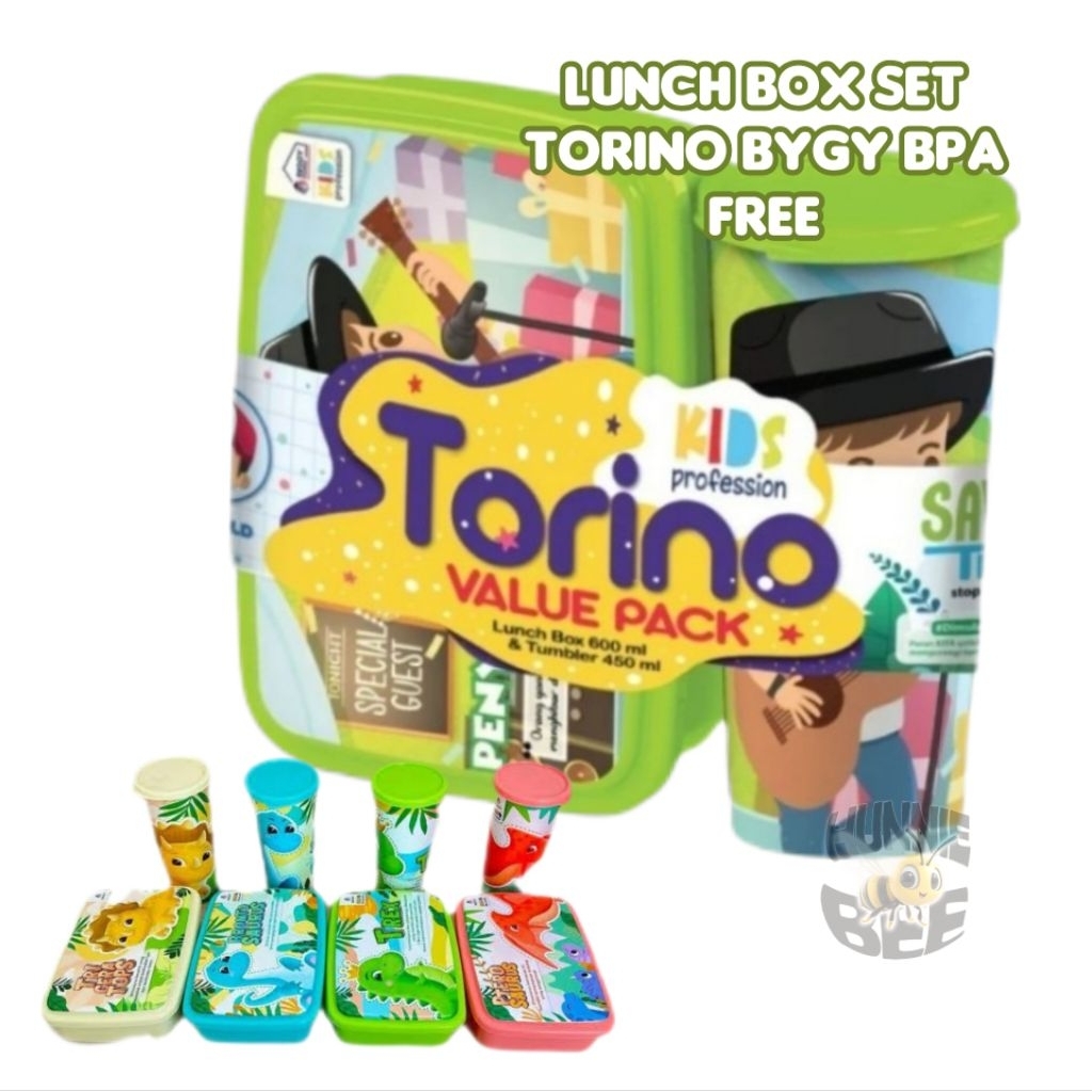 Lunch Box Set Torino Bygy BPA Free