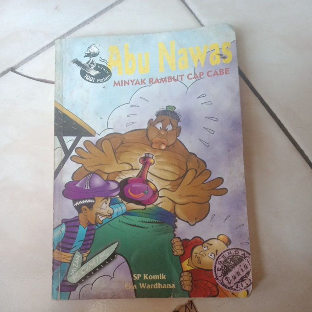 komik minyak rambut cap cabe- Abu nawas