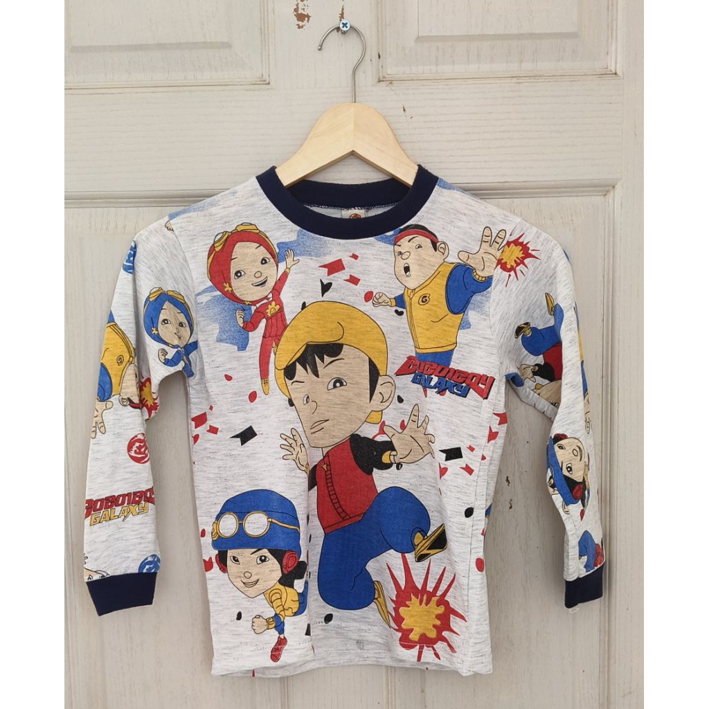 Setelan Baju Tidur Anak Boboiboy