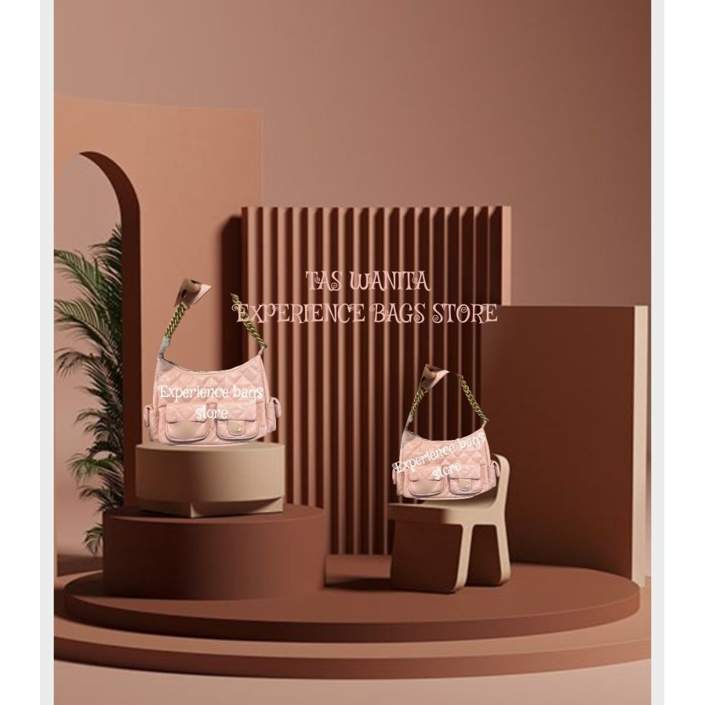 Experience bags Store - Tas Bahu Shoulder Bag Wanita Sudah Microchip Include box Double +Mirror Vvip