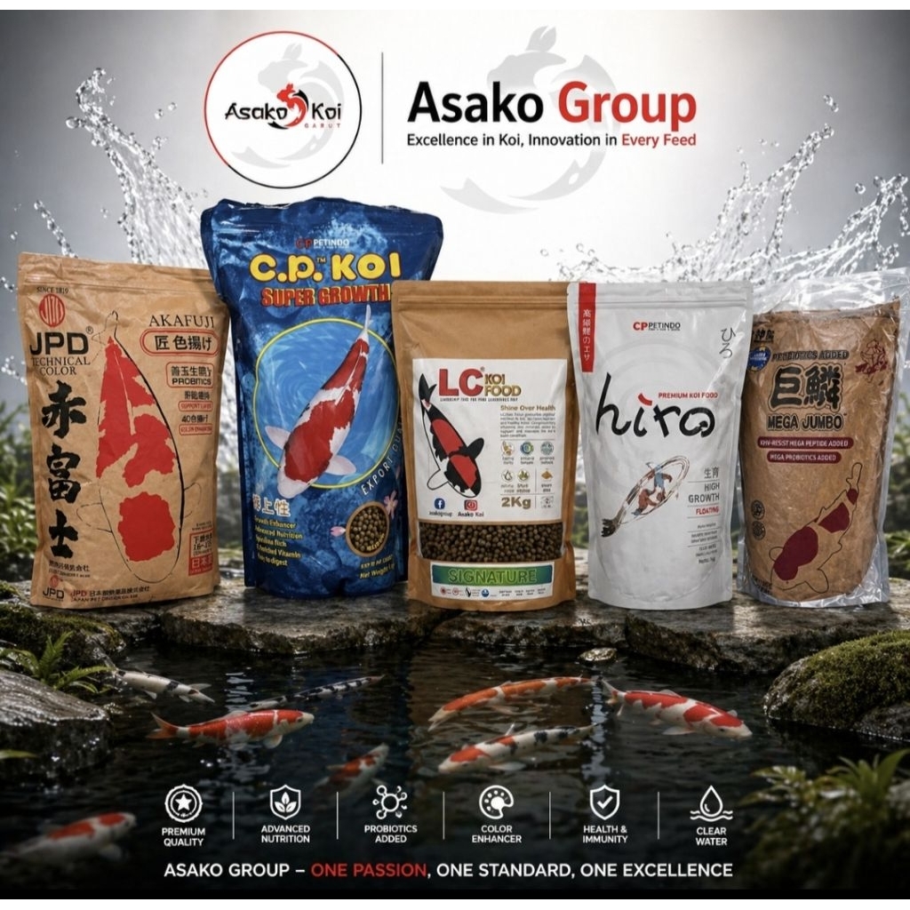 pakan ikan Koi odakan 500 gram