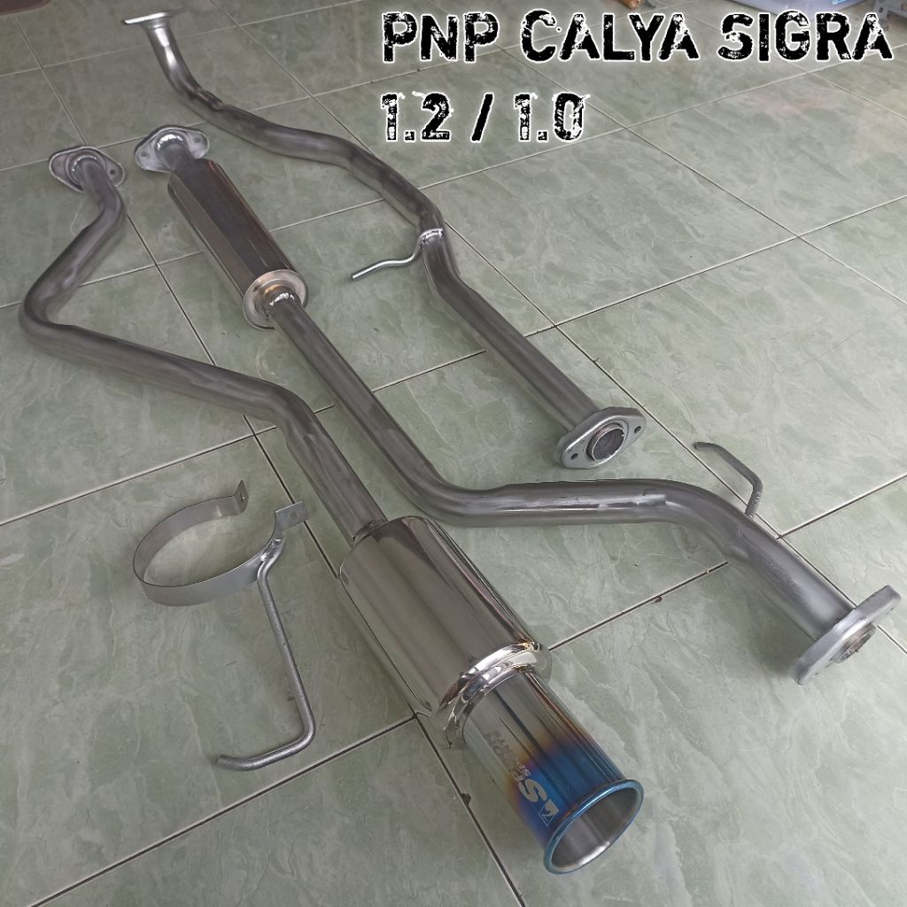 Knalpot mobil Bolt on Sigra/ Calya/ Agya/ Ayla/ Knalpot Sigra 1.2/ Knalpot Sigra 1.0/ Knalpot Calya 