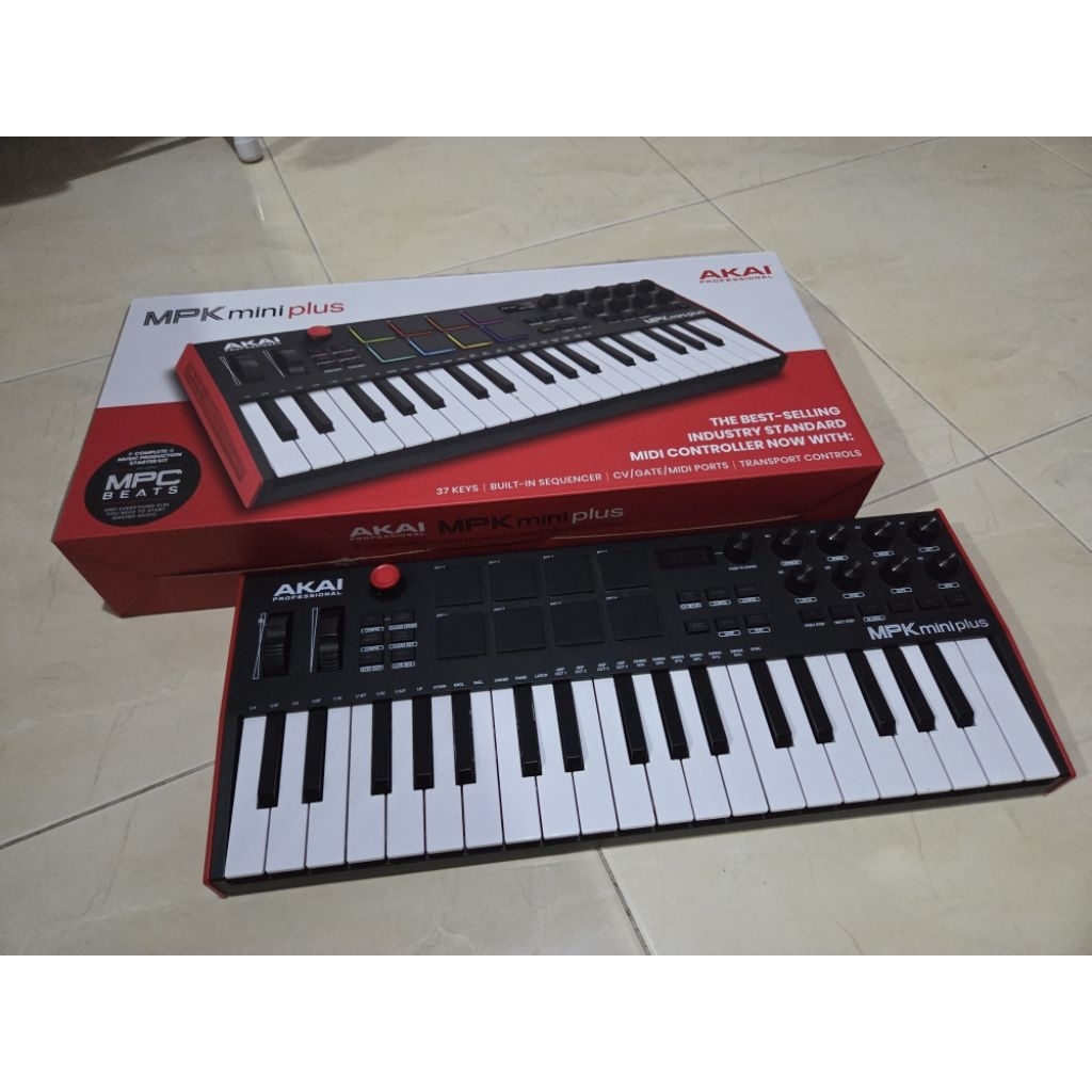 Akai MPK Mini Plus - Kontroler MIDI Controller 37 Keys