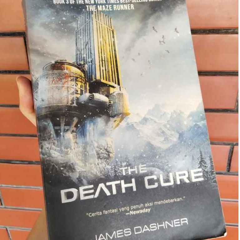 James Dashner The Death Cure Maze Runner #3 Buku Novel Dystopian Fiction Bahasa Indonesia Preloved