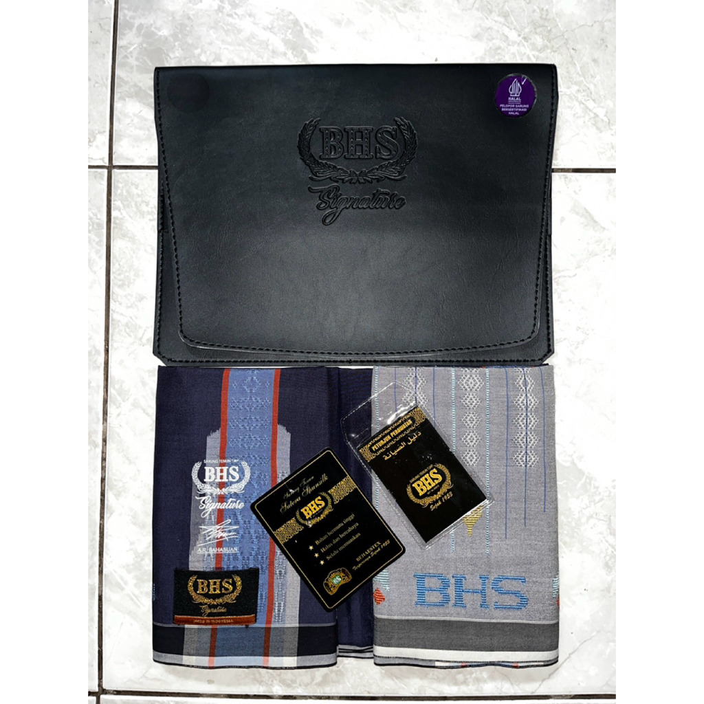 sarung BHS SIGNATURE SGC GOLD sutra spunsilk like new