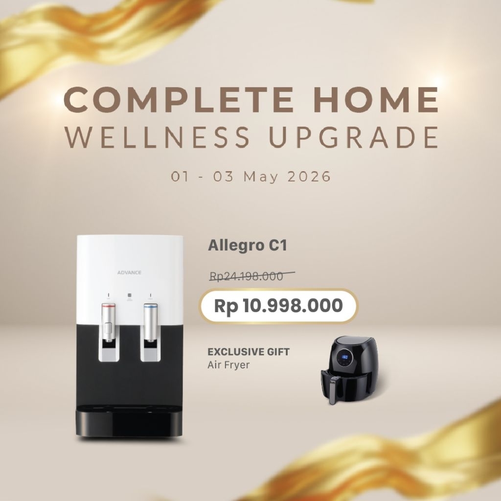 Water filter Allegro C1 Advance|penyaringan air minum advance