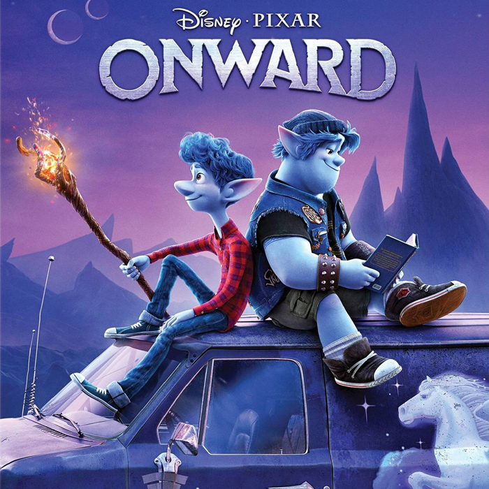 kaset DVD film anak animasi disney pixar Onward (2020)