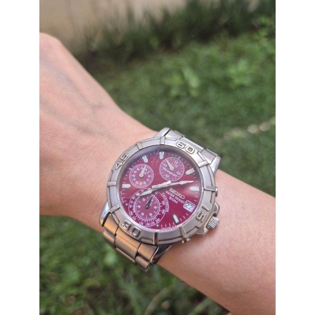 Seiko V657-7080 Vintage, Preloved