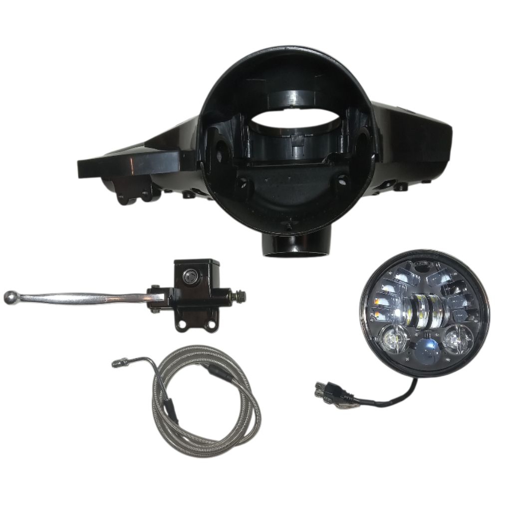 Stang New PX Selang Rem New PX Master Atas Cakram New PX lampu Daymaker New PX Vespa New PX LML
