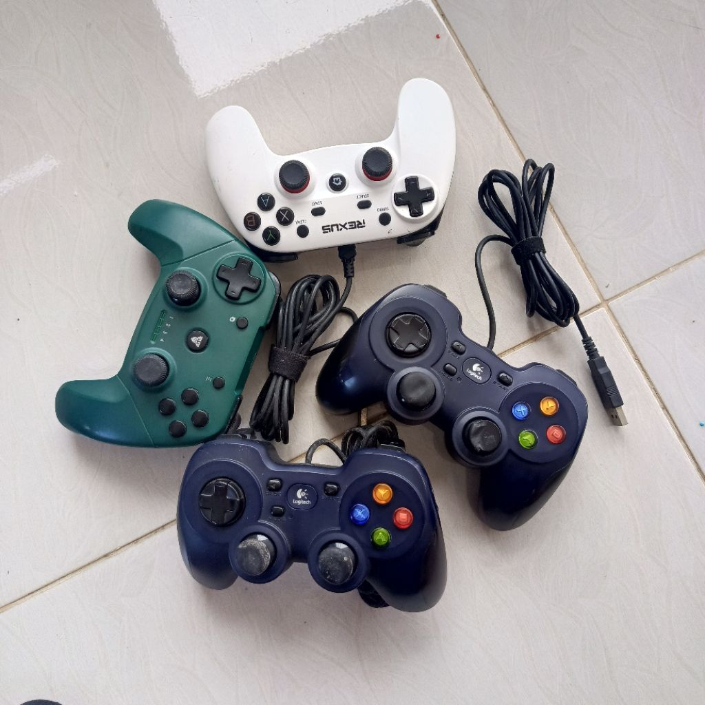 4 Controller PC Gamepad RUSAK