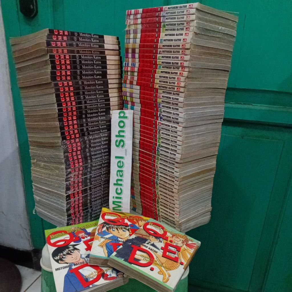 SET LENGKAP TAMAT 98 Komik Motohiro Katou QED Q E D 1-50 CMB C M B 1-45 & Best Selection Quod Erat D