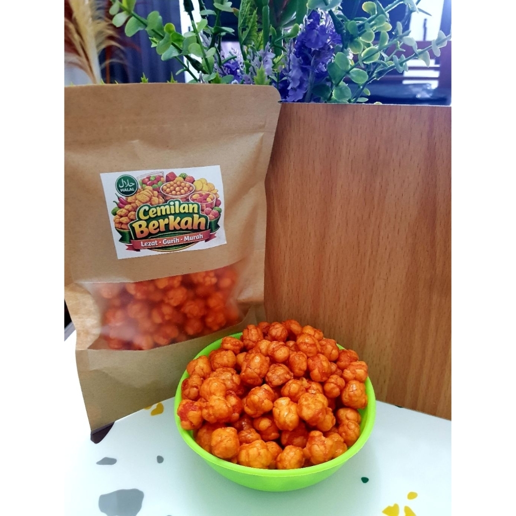 Cemilan Pilus Jagung Pedas Manis