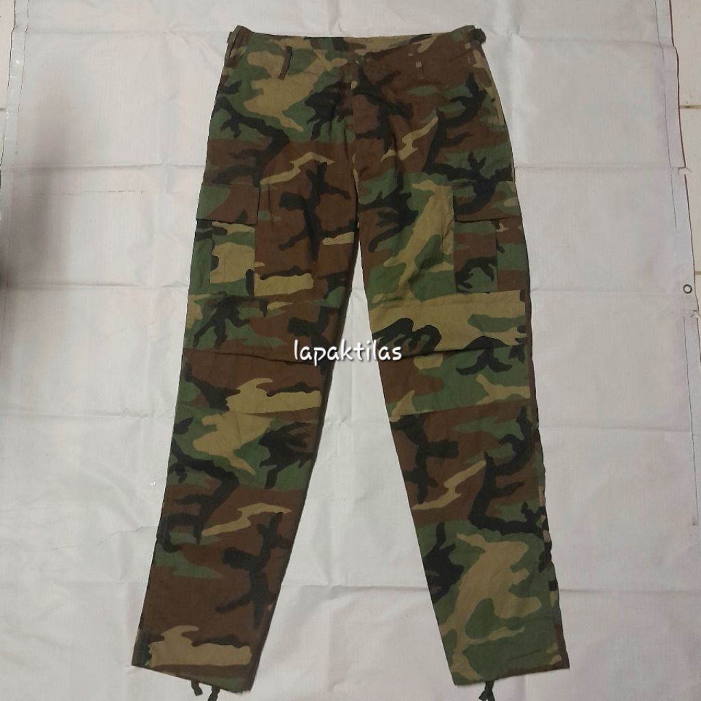 Trouser Woodland Camouflage by YMCL KY Reproduction M81 Us Army Celana Cargo Tactical Original