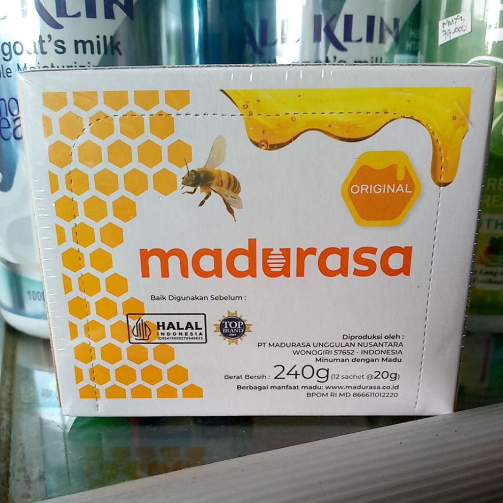 madurasa sachet original /box 12 sachet
