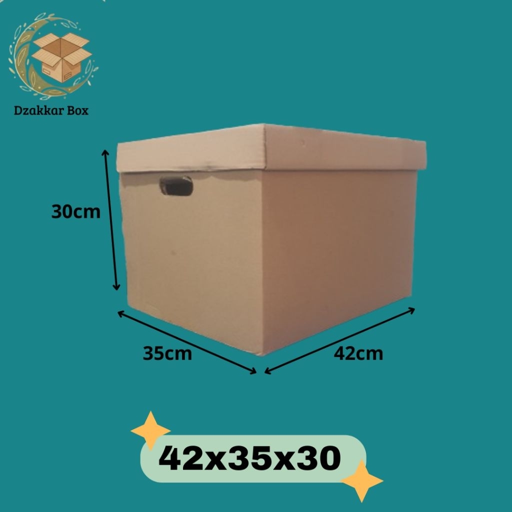 Kardus Arsip/Box Dokumen/File Arsip/Box jumbo File Dokumen 42x35x30cm