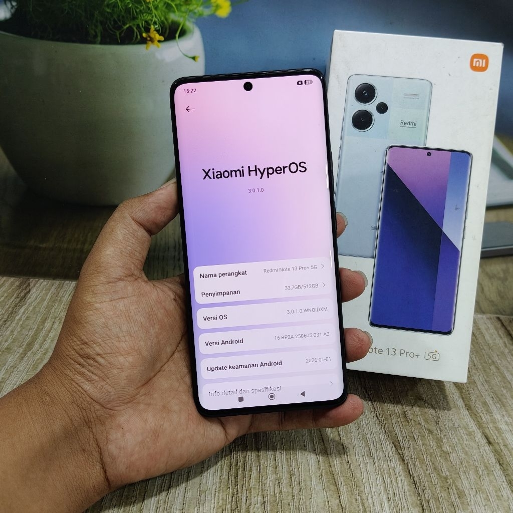 Redmi note 13 pro+ 5G Ram 12/512