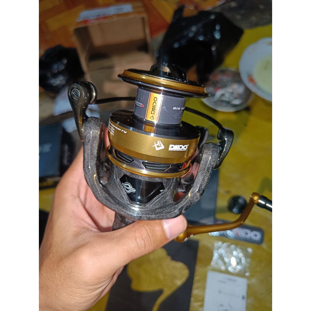 Reel Daido Dogtooth Size 4000 Hssw Mulus Like New