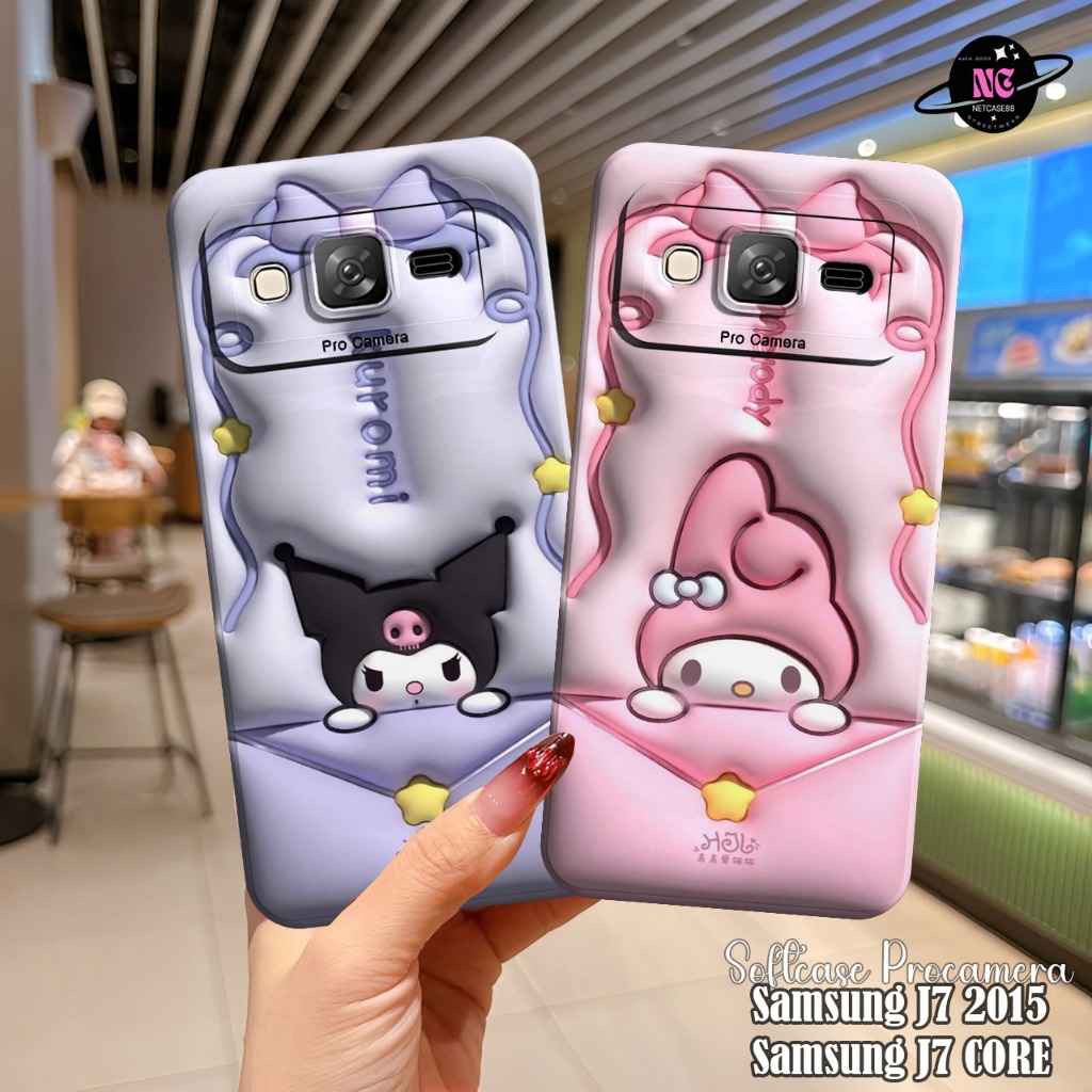 Fastword_ Case Samsung J7 2015 - J7 Duos - J7 Core - Fashion Case - Silikon Procamera - Aksesories