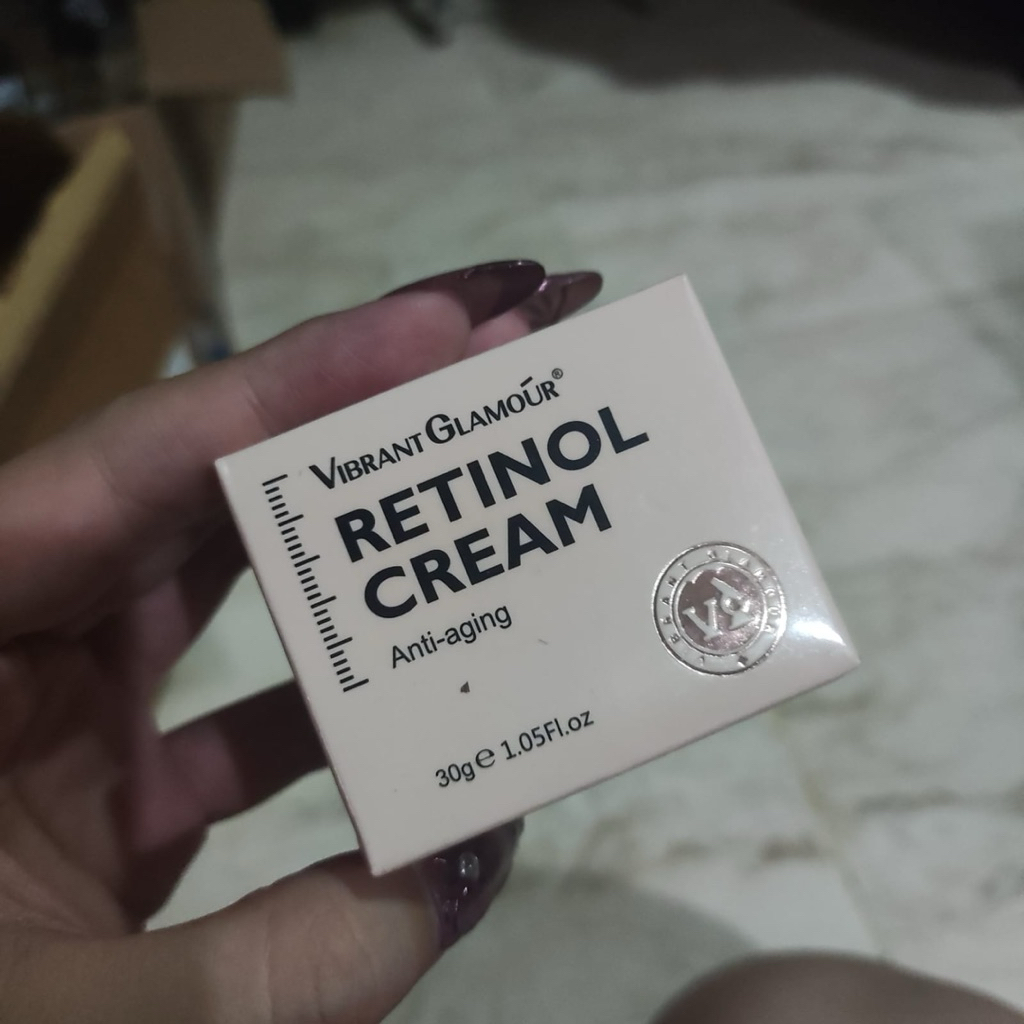 NEW  Vibrant Glamour Retinol Cream Anti Aging 30g
