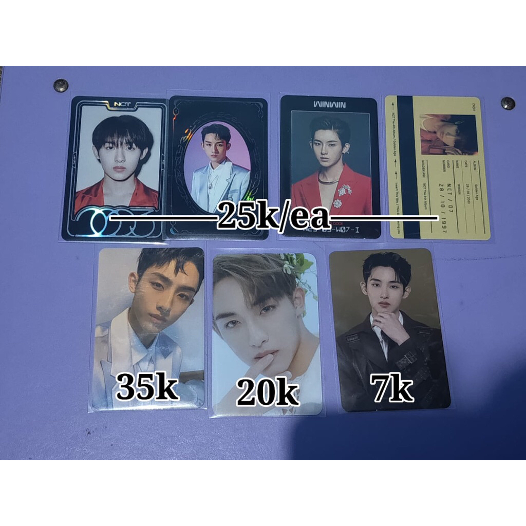 [TITIPAN] NCT Winwin Photocard