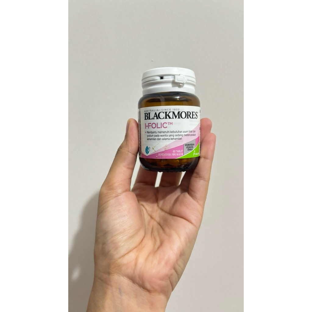 Blackmores I-Folic 60 Tablet Asam Folat Preloved NEW