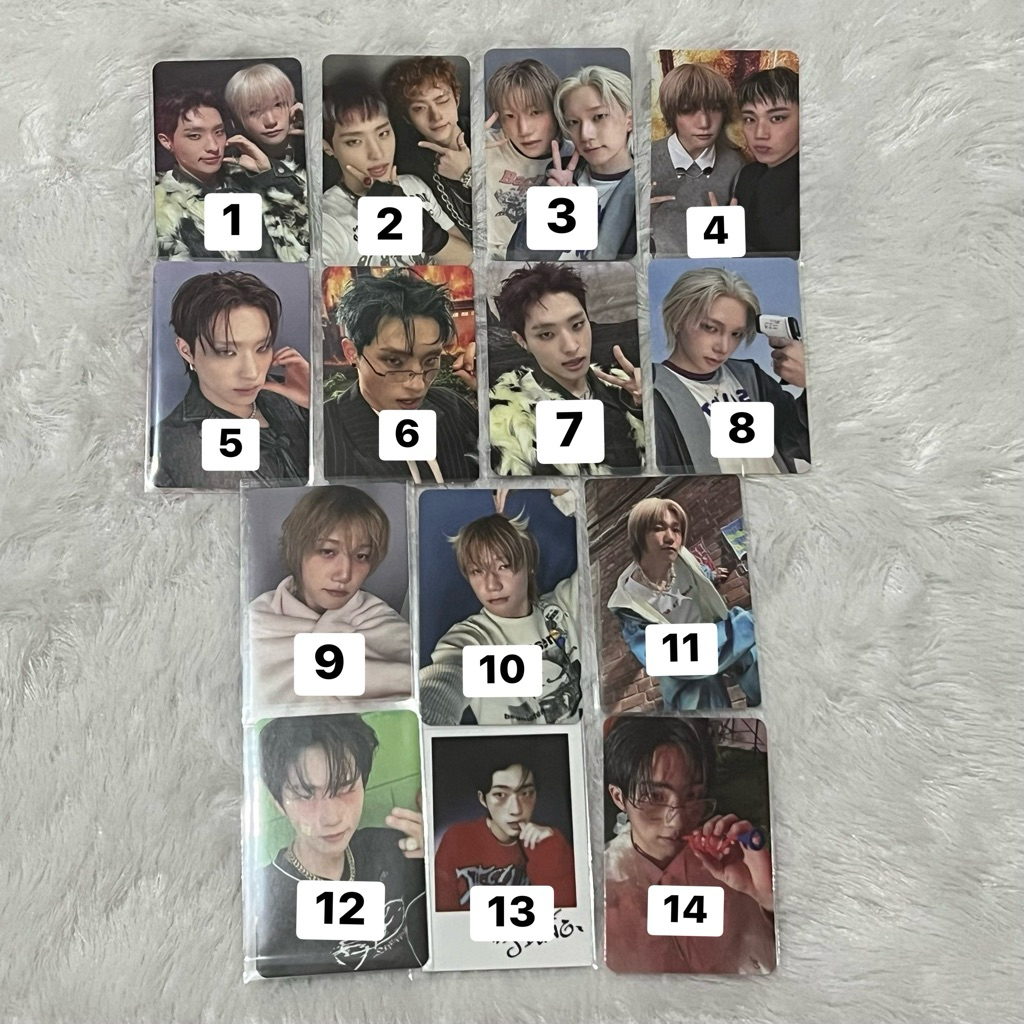 Photocard (PC) Official P1Harmony Keeho Intak Jiung Theo Jongseob Soul Shota P1H Piwon P1ece Sad Son