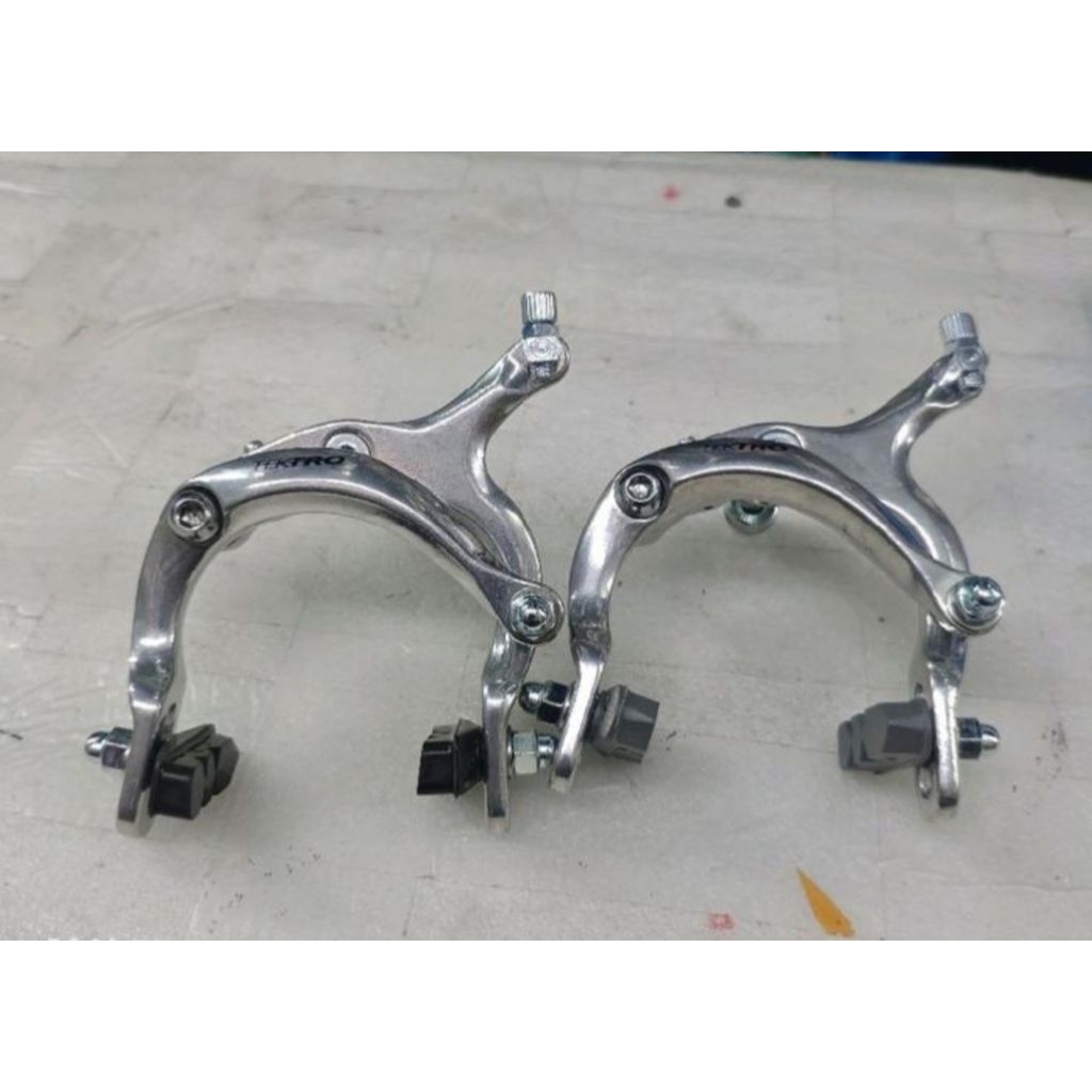 U brake rem sepeda ubrake TEKTRO TKW810C long arm double pivot alloy 27 balap depan belakang
