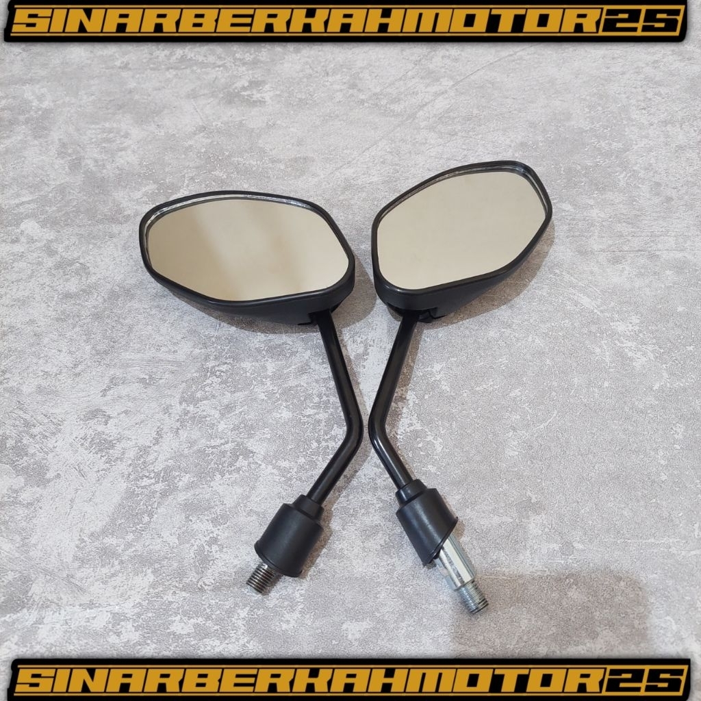 spion motor vario 125 vario 150 beat fi standart merek emgi kualitas ori tanpa dus kaca cembung