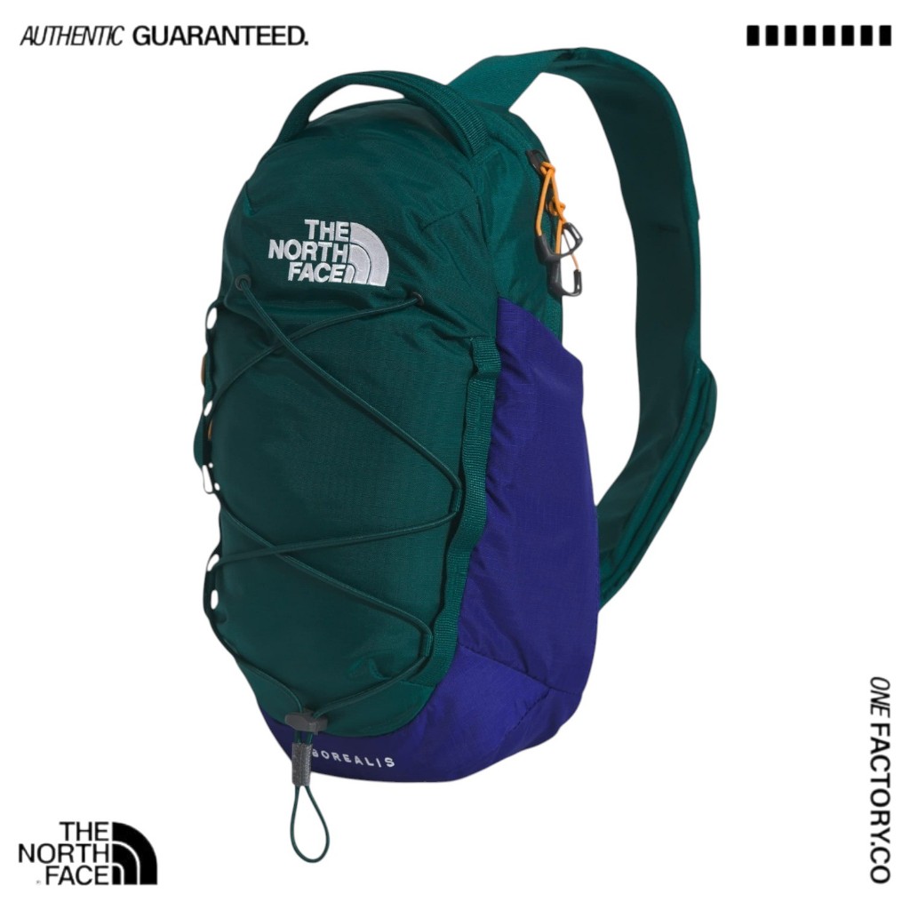 TNF Borealis Sling Bag Green Blue Orange 6L