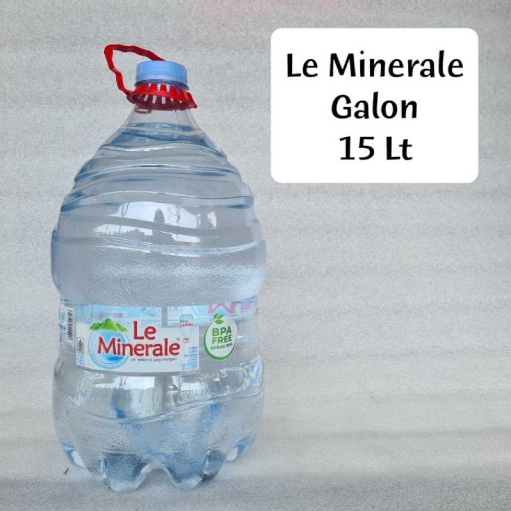Le Minerale Galon 1x pakai 15liter