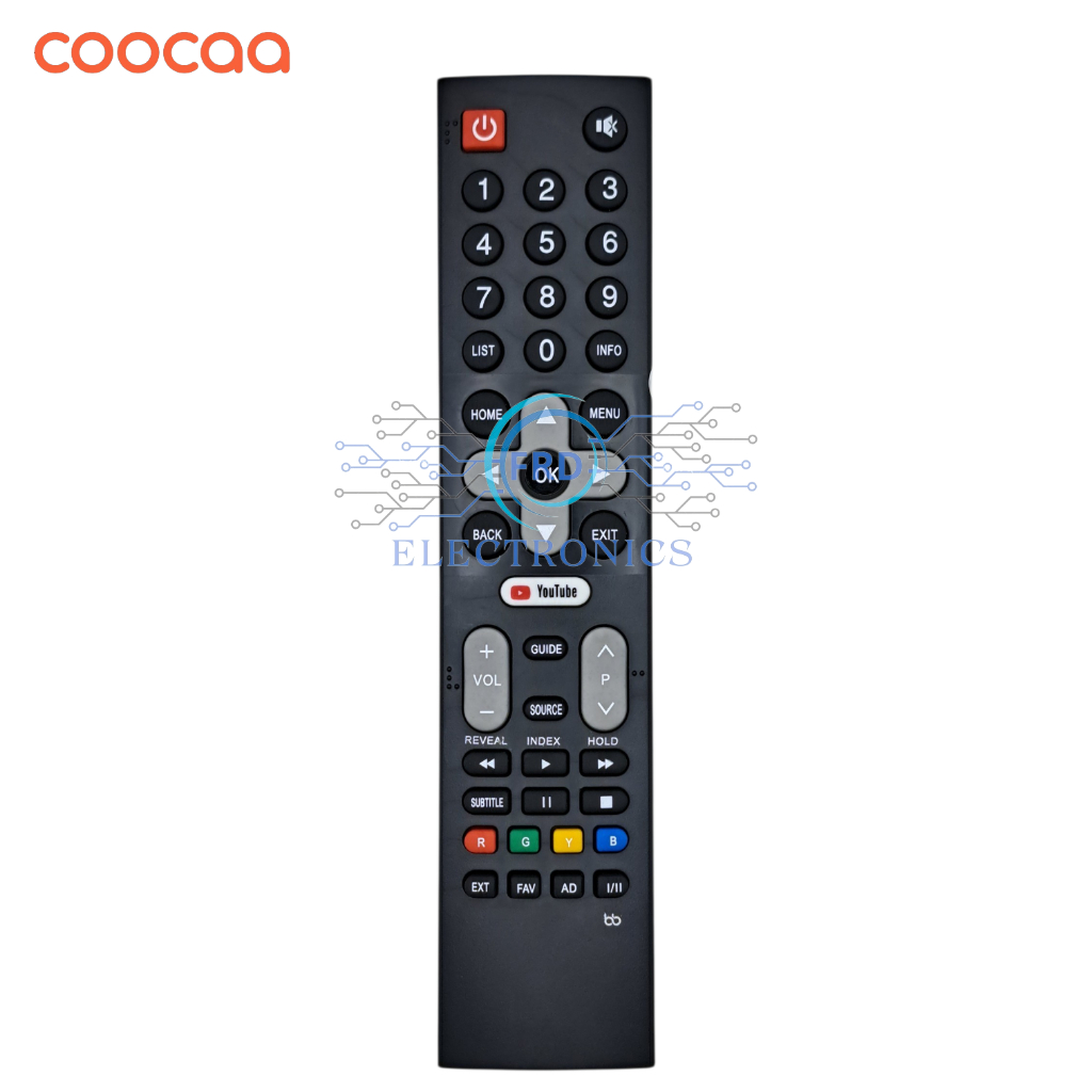Remot Remote TV COOCAA LCD LED Smart Tv 32S5C - 40S5C