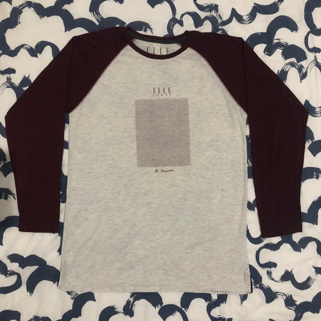 Kaos Elle Homme Lengan Panjang