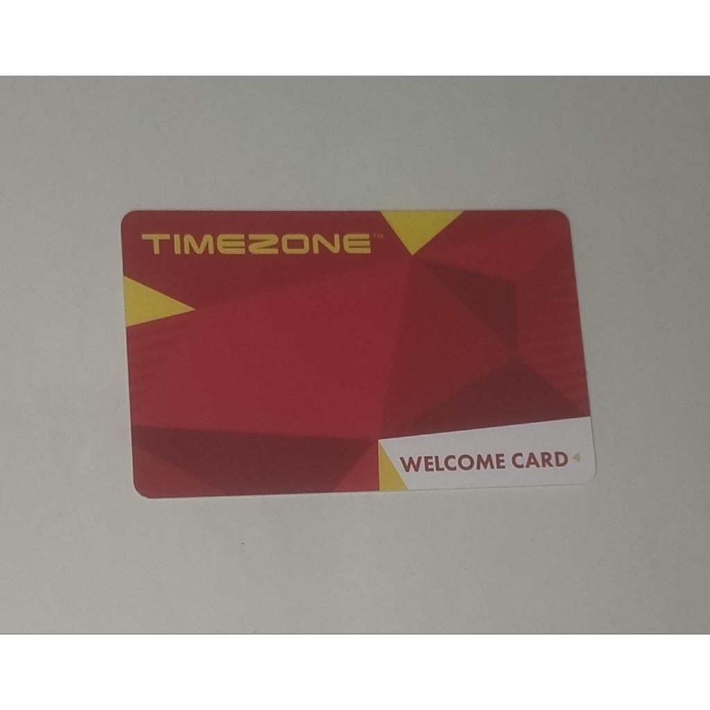 Timezone Card (Red)