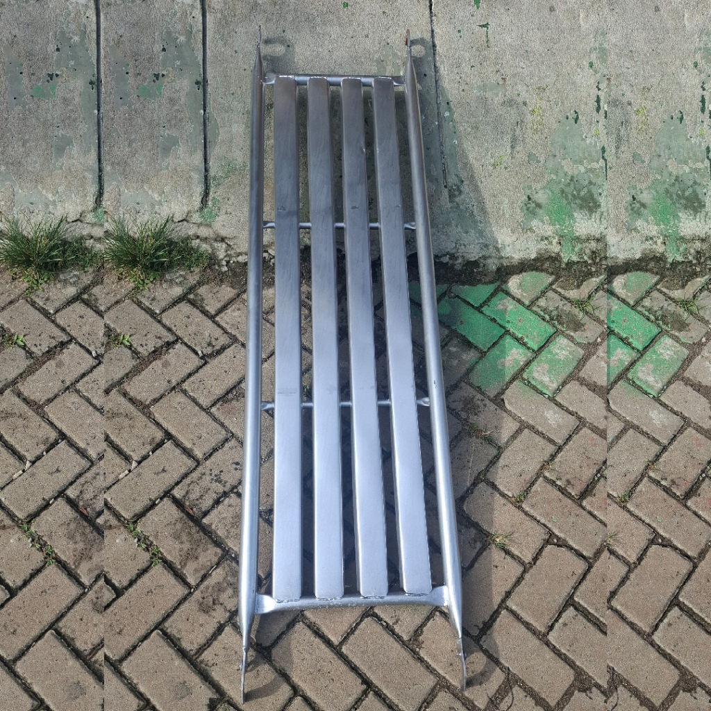 CAT WALK SCAFFOLDING STEGER, PERANCAH BAHAN BESI HITAM & GALVANIS