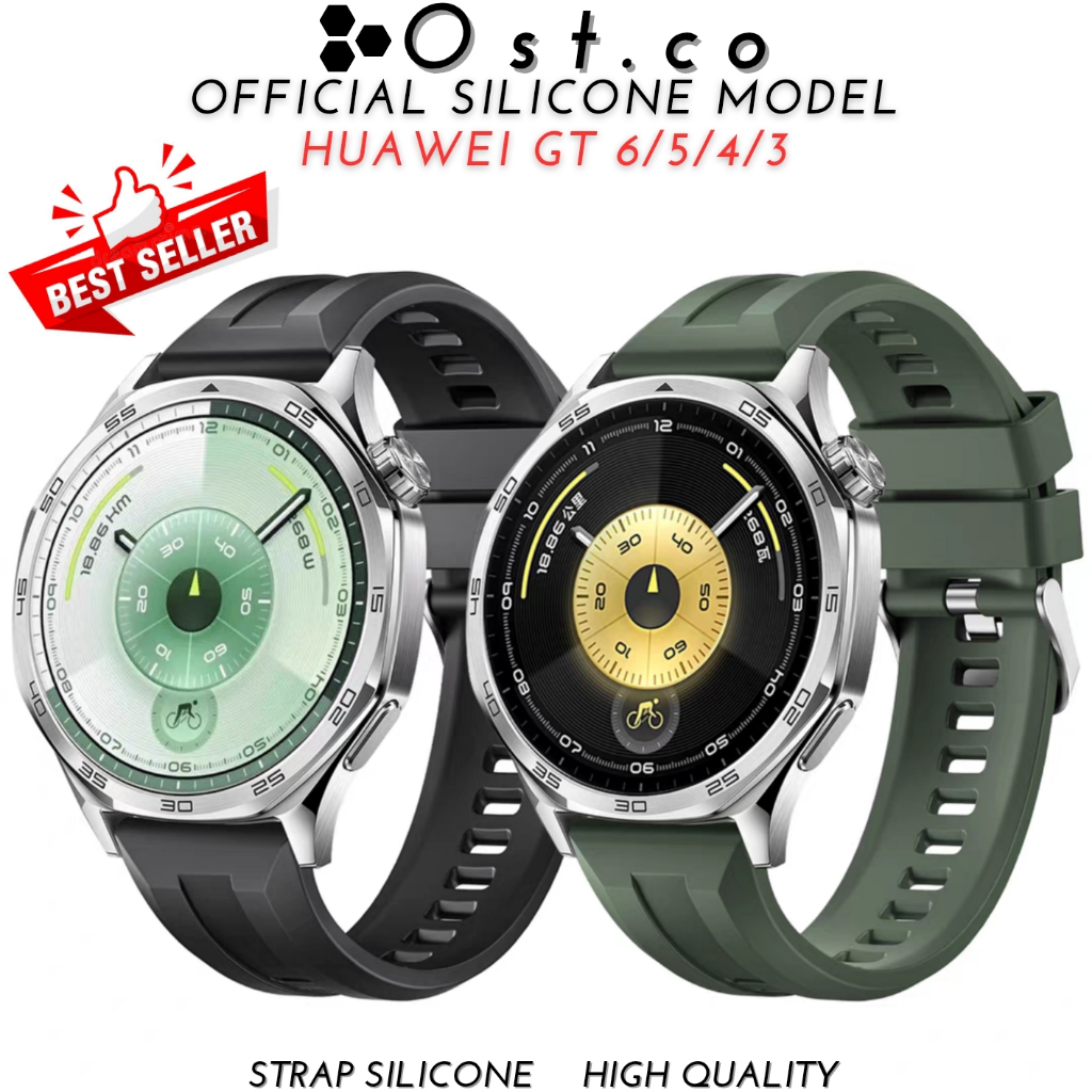 Official Model Strap Huawei Watch GT 6/5/4/3 & Huawei Watch GT 6 pro GT 5 Pro GT 4 pro Strap Silicon