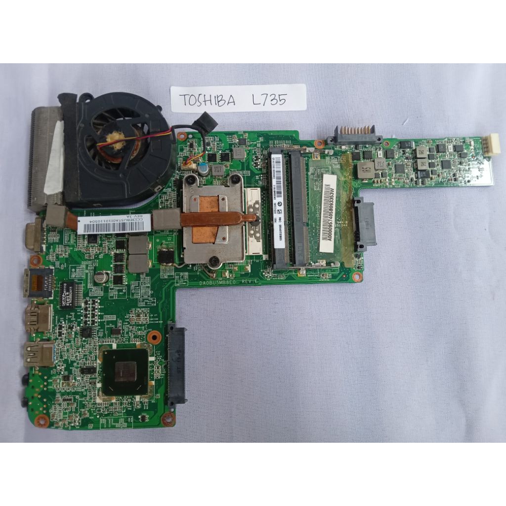 Mobo Laptop Toshiba L735 Matot