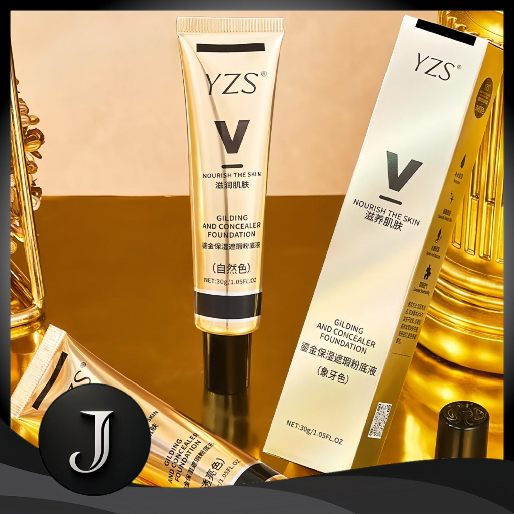 JFR FOREVER MALL - YZS Liquid Foundation Matte Moisturizing Base Makeup Waterproof Full Coverage | F