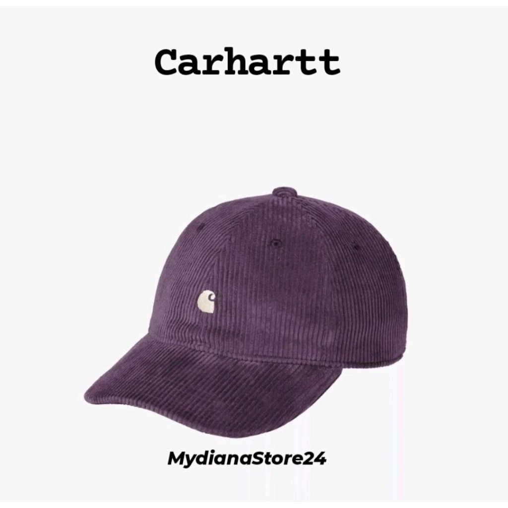 CARHARTT - CARHARTT WIP HARLEM CAP - COZY PURPLE / WAX