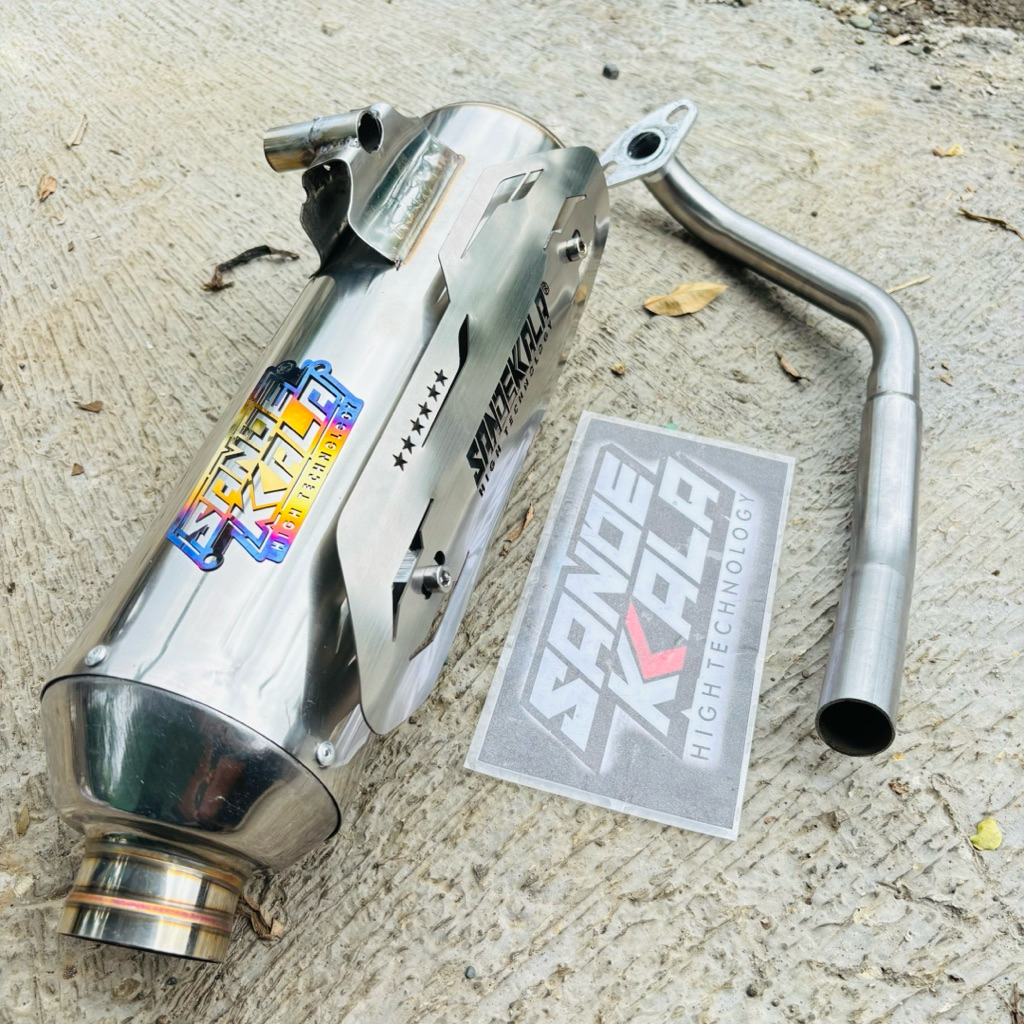Knalpot standar racing Beat fi Bea new beat karbu beat deluxe scoopy