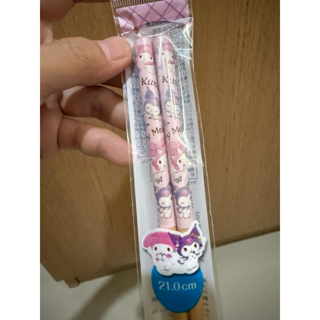 Sanrio My Melody Kuromi Chopstick. Sumpit Sanrio My Melody Kuromi.