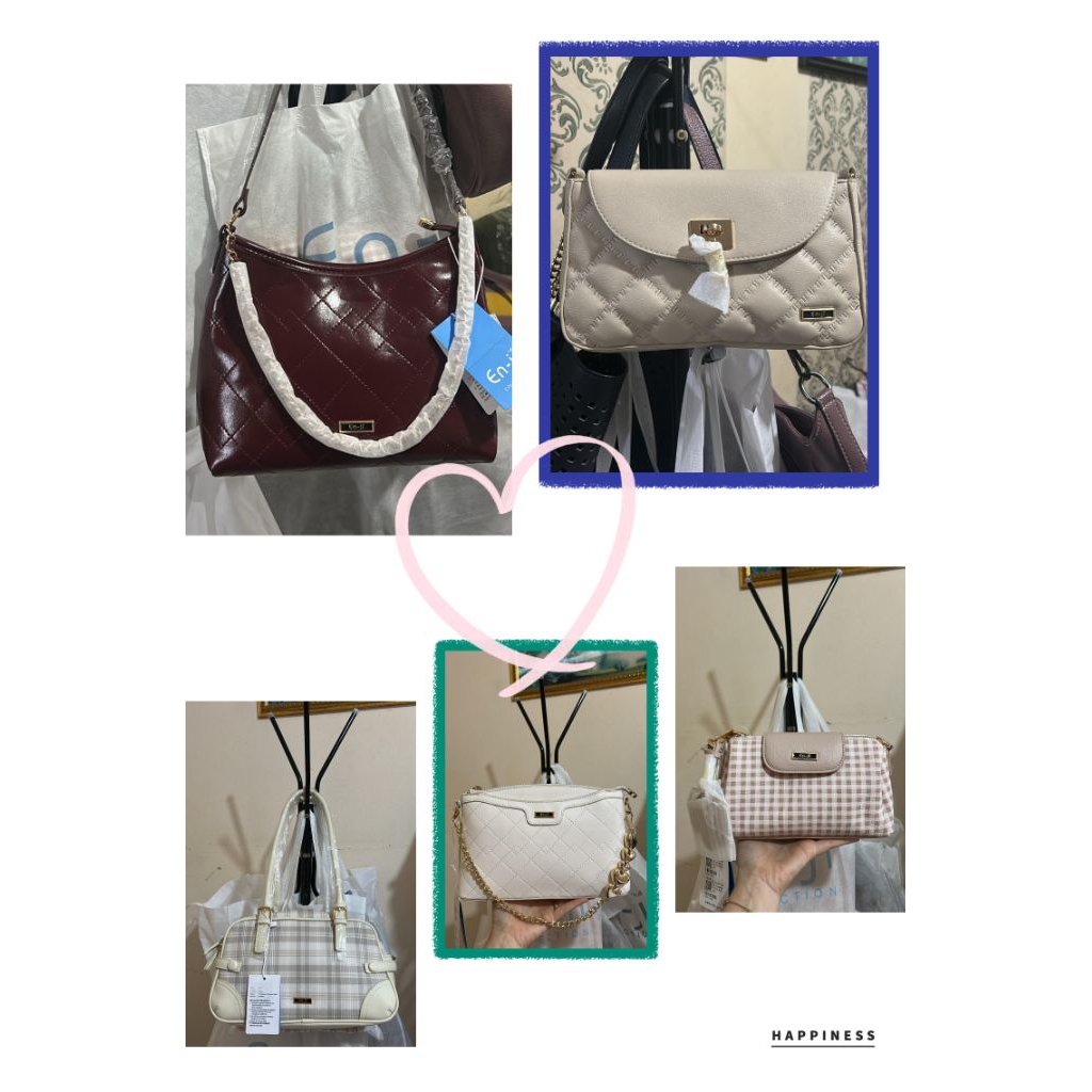 NEW  tas wanita ENJI Slingbag Handbag Totebag sesuai etalase