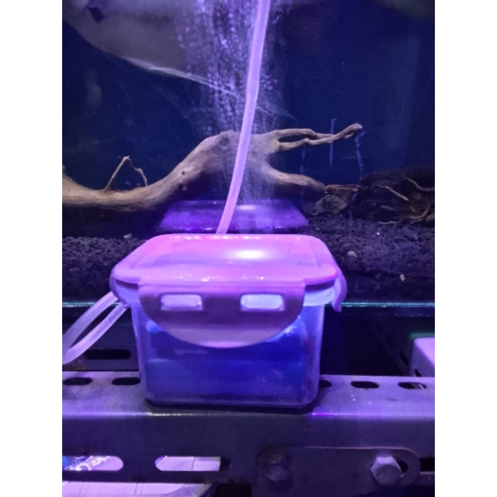 Aerator cas / charger type C  kuat 24 jam Gratis kabel charger Selang dan batu Oksigen untuk umpan u