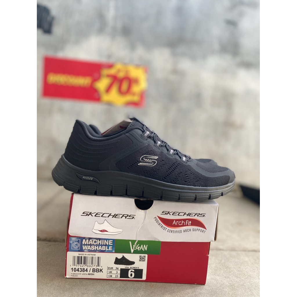 Skechers Arch Fit Vista - Wish BBk