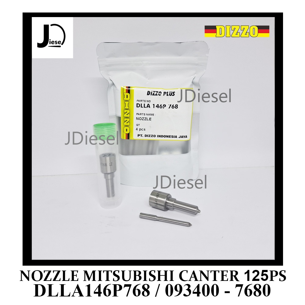 ( NEW ) Dizzo Nozzle Pump Mitsubishi Canter DLLA146P768 / 093400 - 7680 Best Seller