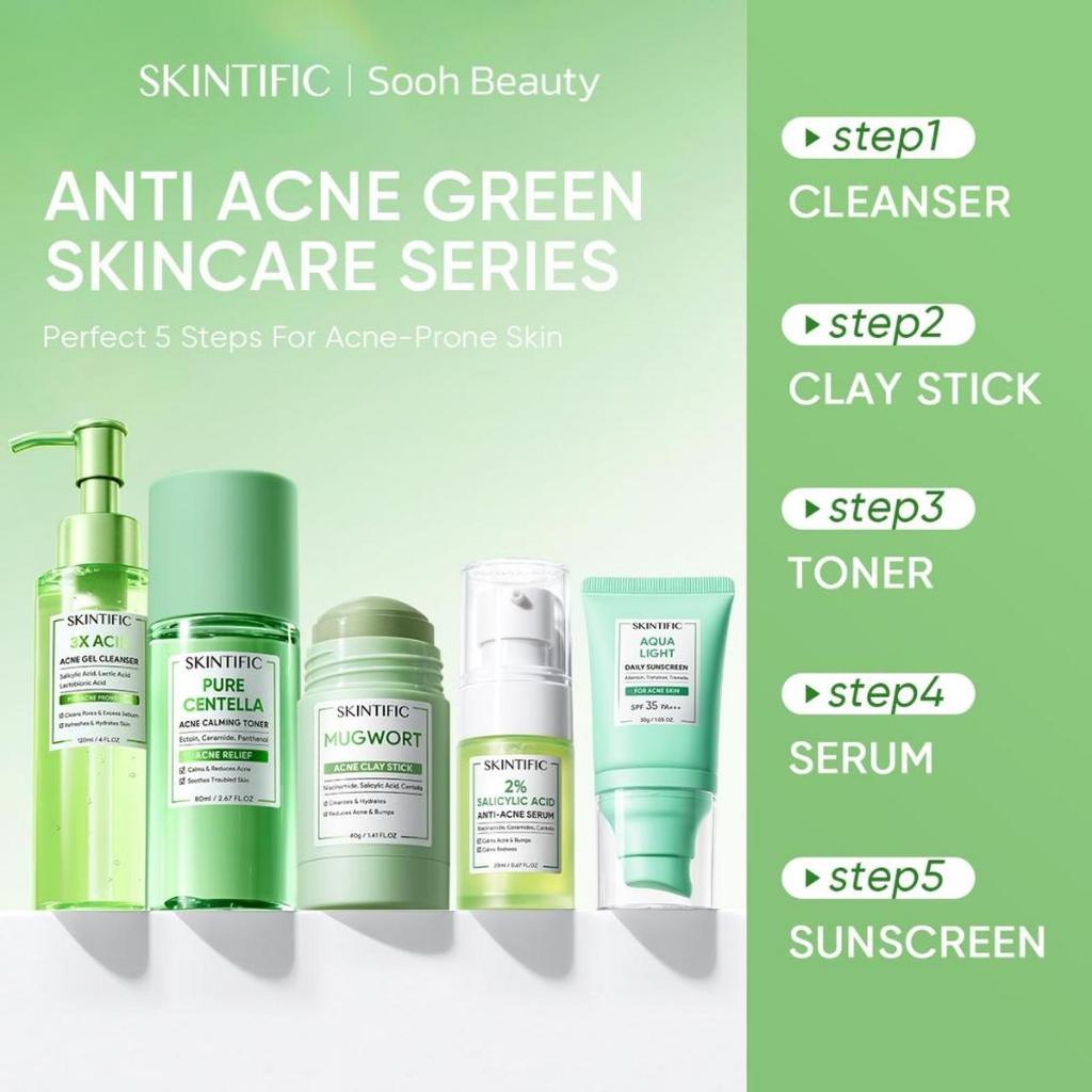 SKINTIFIC ANTI ACNE SERIES