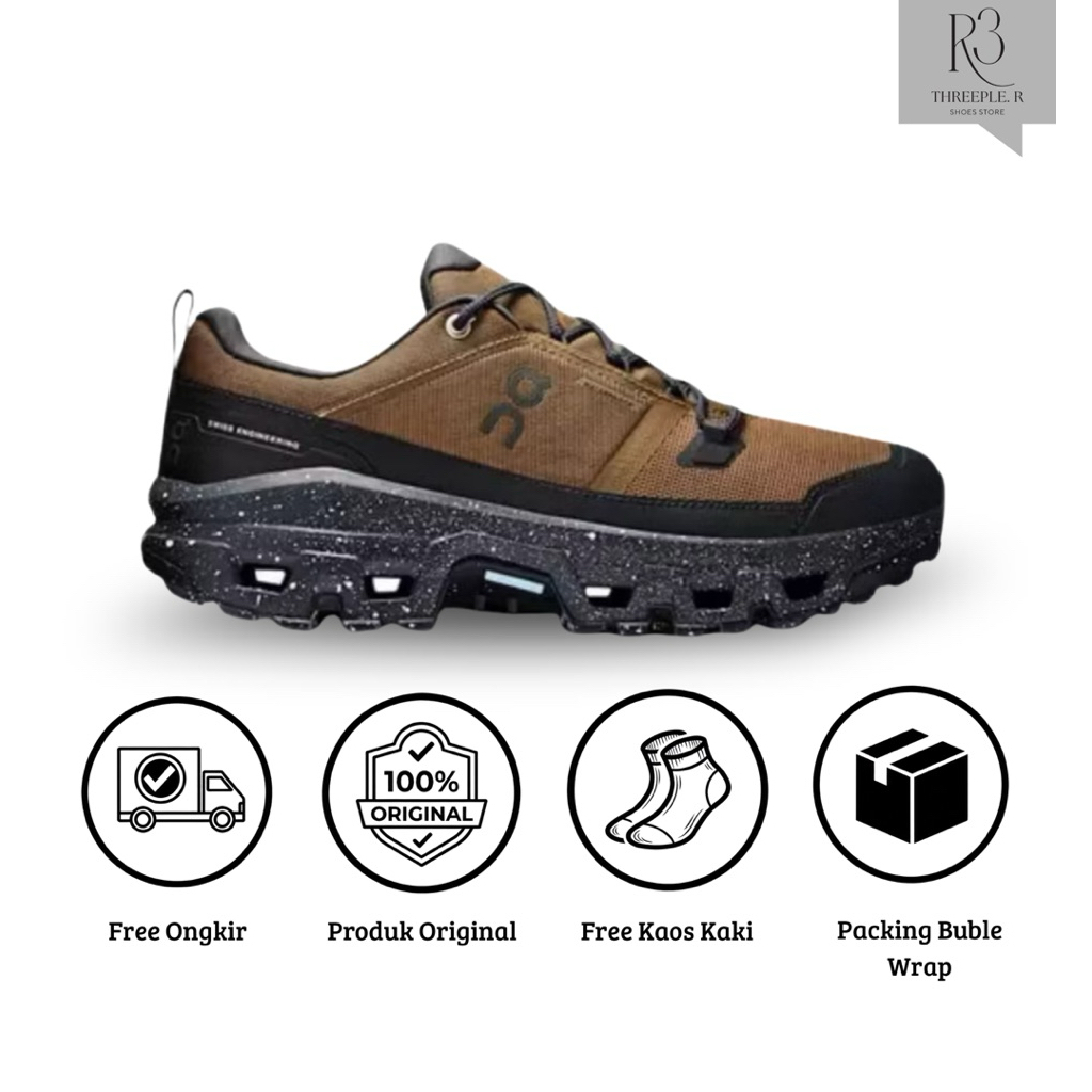 Sepatu Running Dan Outdoor Pria Wanita ON X BEAMS X REI CO-OP CLOUDROCK WATERPROOF HIKING