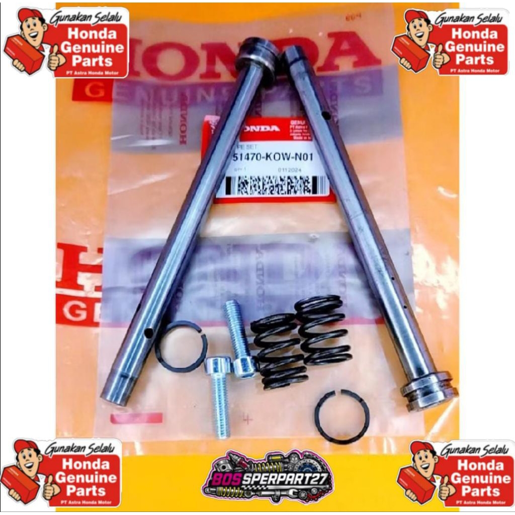 SULING SHOCK KOW SET CB GL VERZA PCX 160 ORIGINAL HONDA