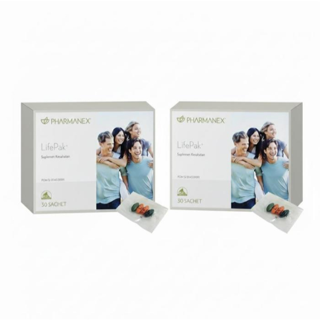 Suplemen Antioksidan Multivitamin Imun Tubuh Sehat LIFE PAK