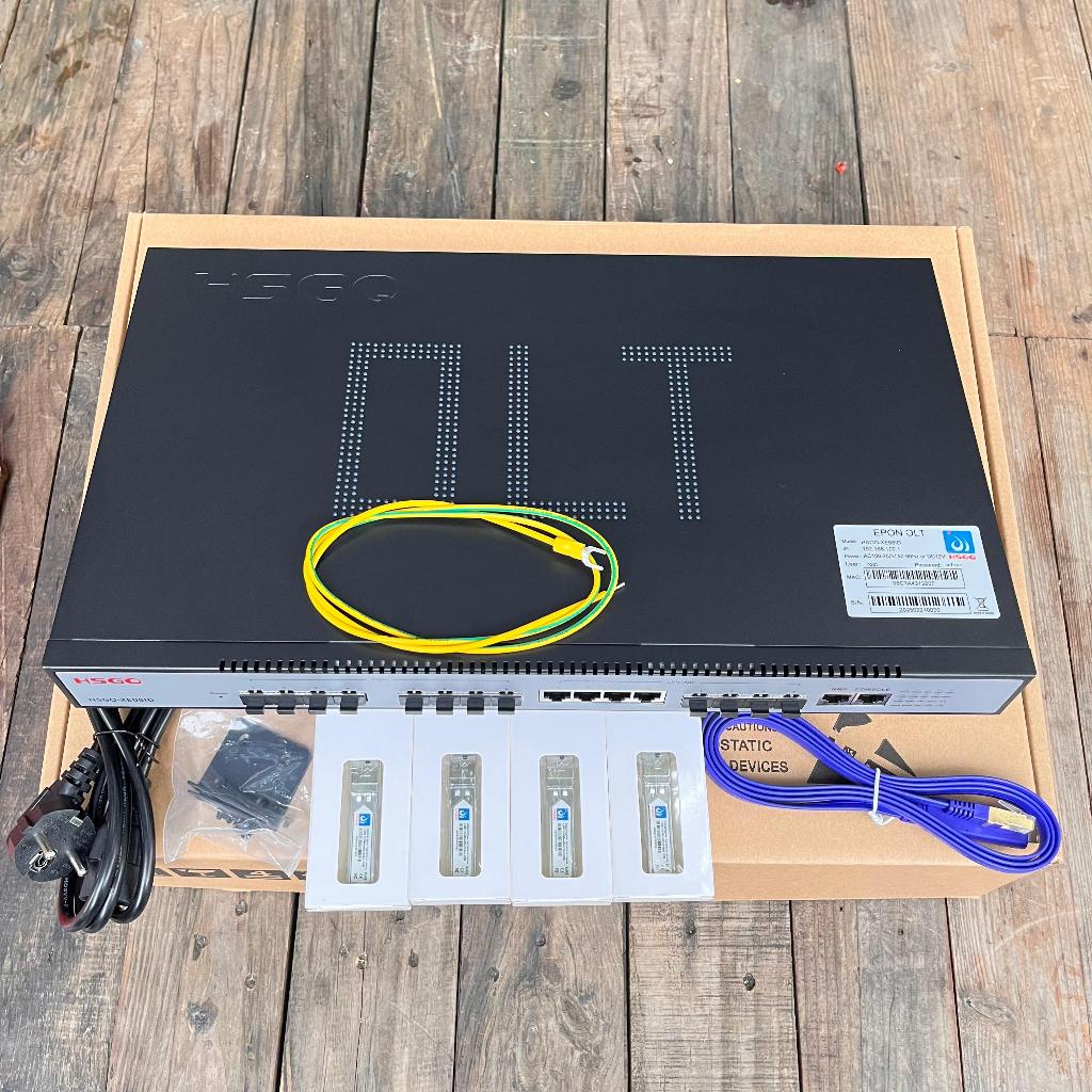 OLT HSGQ EPON 8 PORT | HSGQ-XE08ID EPON OLT | Optical Line Terminal